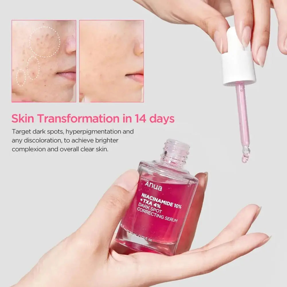 1/2PCS Niacinamide Serum Melanin Removal Fade Melasma Dark Spots Corrector Shrink Pores Hyaluronic Acid Moisturizing Skin Care