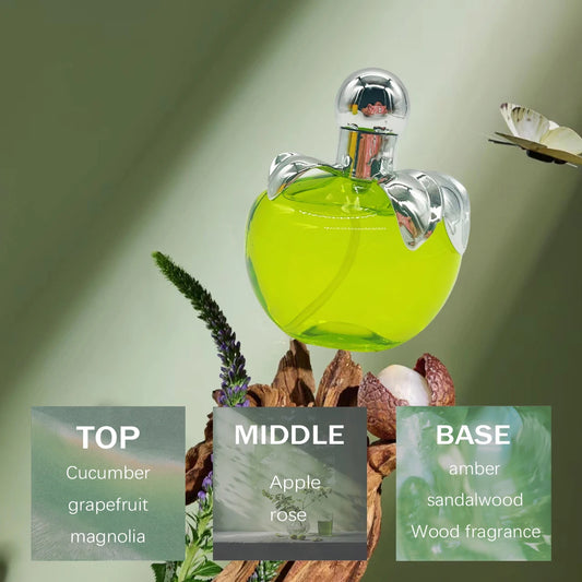 Green Apple 3.4oz, Perfume Original Women Free Shipping Long Lasting Fresh Fragrance 100ml Approved Women's Perfume Goddess
