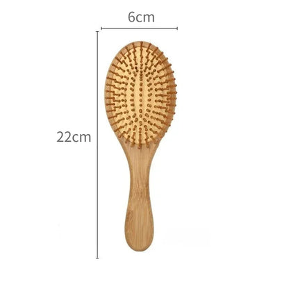 1PC Hair Loss Massage Brush Hair Brushes Combs Scalp Wood Comb Healthy Paddle Cushion Bamboo Comb Hair Care Healthy Professional