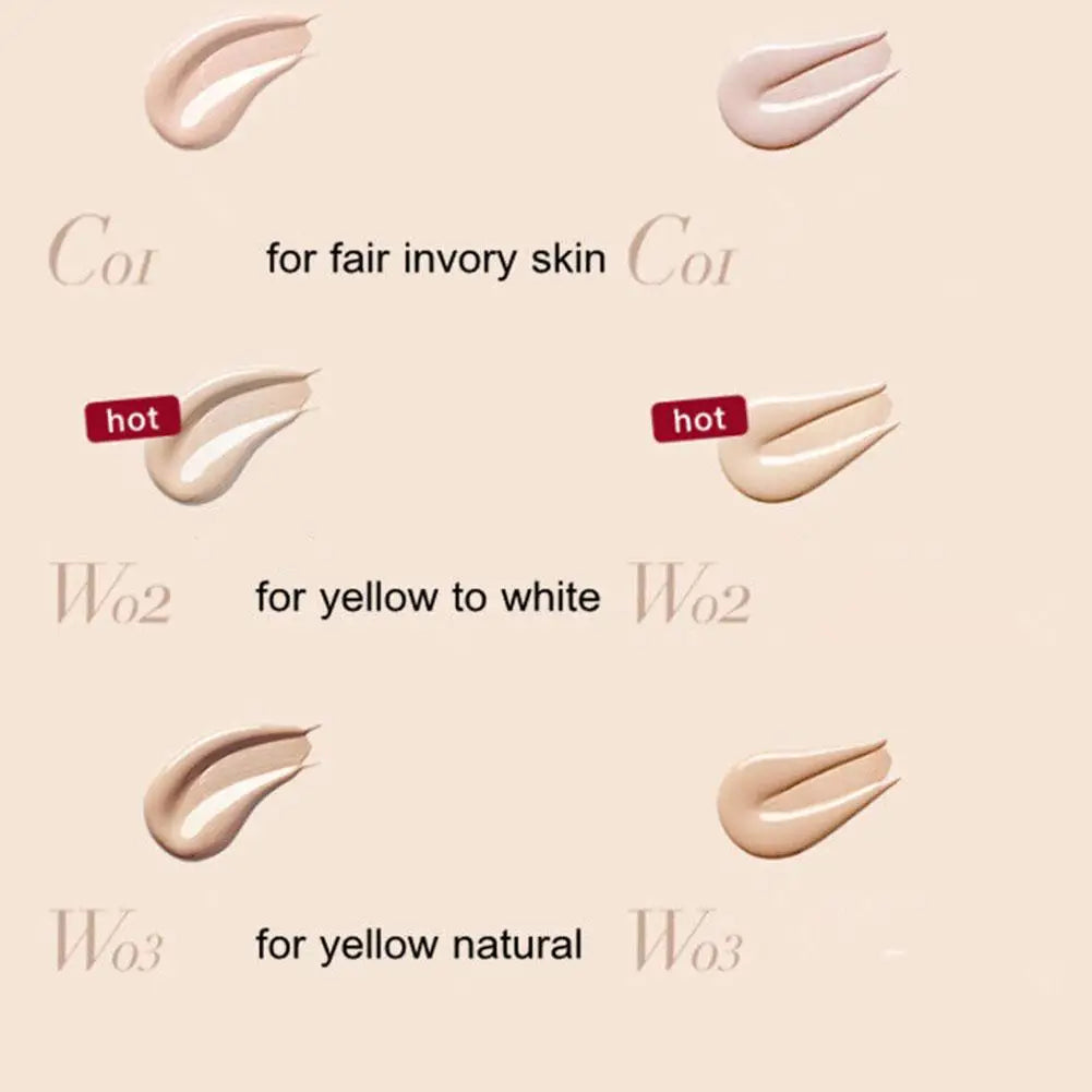 UODO Liquid Foundation Concealer Long-lasting BB Cream Waterproof For A Lasting Bright Dry To Oily Skin Care 30ml