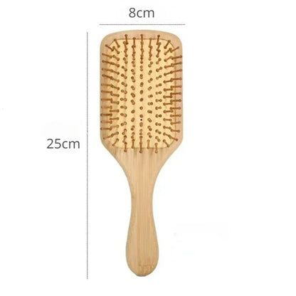 1PC Hair Loss Massage Brush Hair Brushes Combs Scalp Wood Comb Healthy Paddle Cushion Bamboo Comb Hair Care Healthy Professional